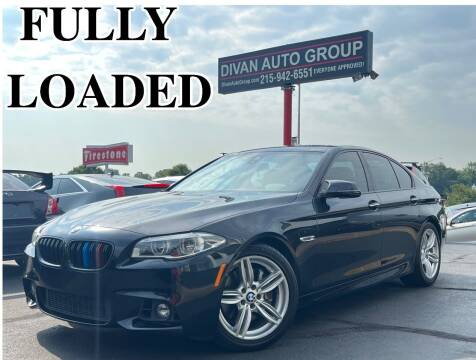 2016 BMW 5 Series for sale at Divan Auto Group in Feasterville Trevose PA