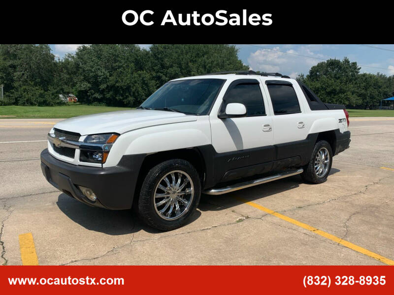 2003 Chevrolet Avalanche for sale at OC AutoSales in Pearland TX