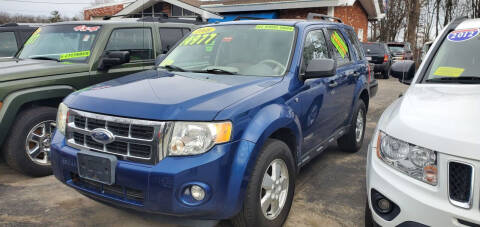 2008 Ford Escape for sale at Means Auto Sales in Abington MA