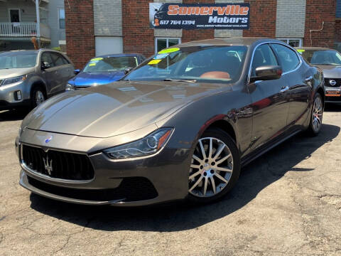 2014 Maserati Ghibli for sale at Somerville Motors in Somerville MA