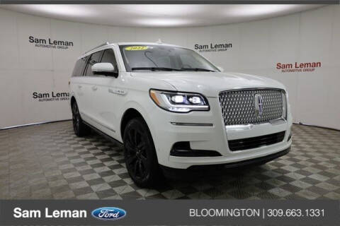 2022 Lincoln Navigator L for sale at Sam Leman Ford in Bloomington IL