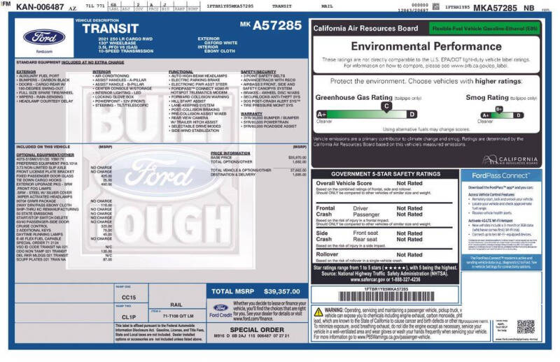 2021 Ford Transit