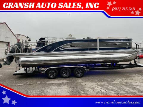 2019 Barletta Boat L25UC TRITOON for sale at CRANSH AUTO SALES, INC in Arlington TX