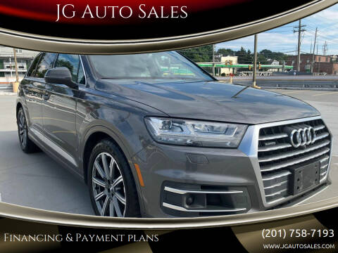 2018 Audi Q7 for sale at JG Auto Sales in North Bergen NJ