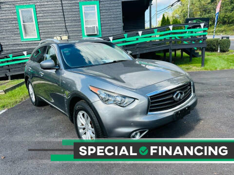 2014 Infiniti QX70 for sale at Pgc Auto Connection Inc in Coatesville PA