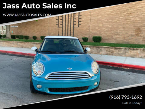 2010 MINI Cooper for sale at Jass Auto Sales Inc in Sacramento CA