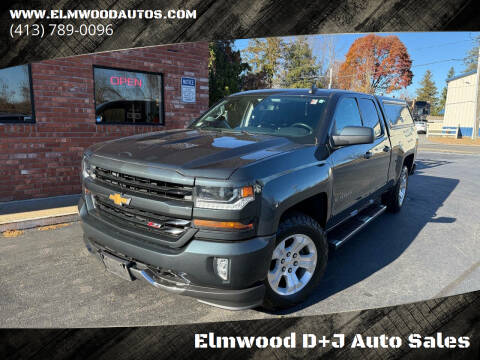 2018 Chevrolet Silverado 1500 for sale at Elmwood D+J Auto Sales in Agawam MA