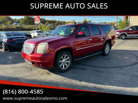 2014 GMC Yukon XL for sale at SUPREME AUTO SALES in Grandview MO