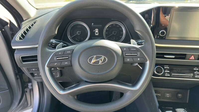 2021 Hyundai Sonata Hybrid Blue