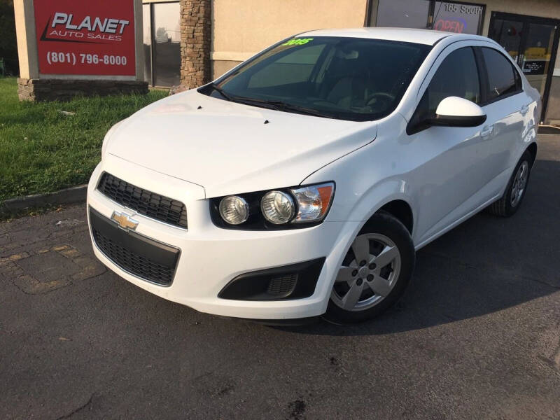 2015 Chevrolet Sonic for sale at PLANET AUTO SALES in Lindon UT