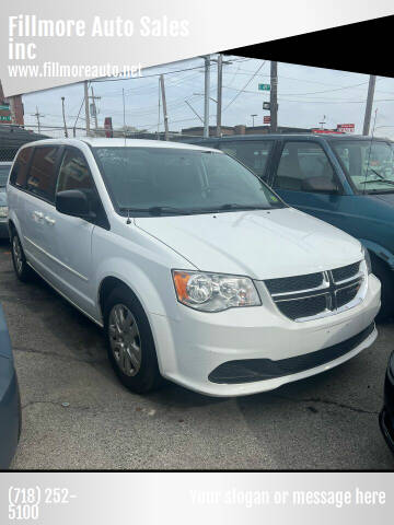 2017 Dodge Grand Caravan for sale at Fillmore Auto Sales inc in Brooklyn NY