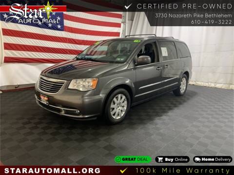 2016 Chrysler Town and Country for sale at Star Auto Mall in Bethlehem PA