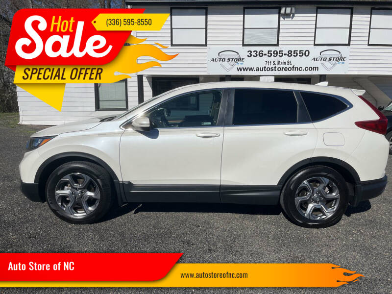 2018 Honda CR-V for sale at Auto Store of NC - Walnut Cove in Walnut Cove NC