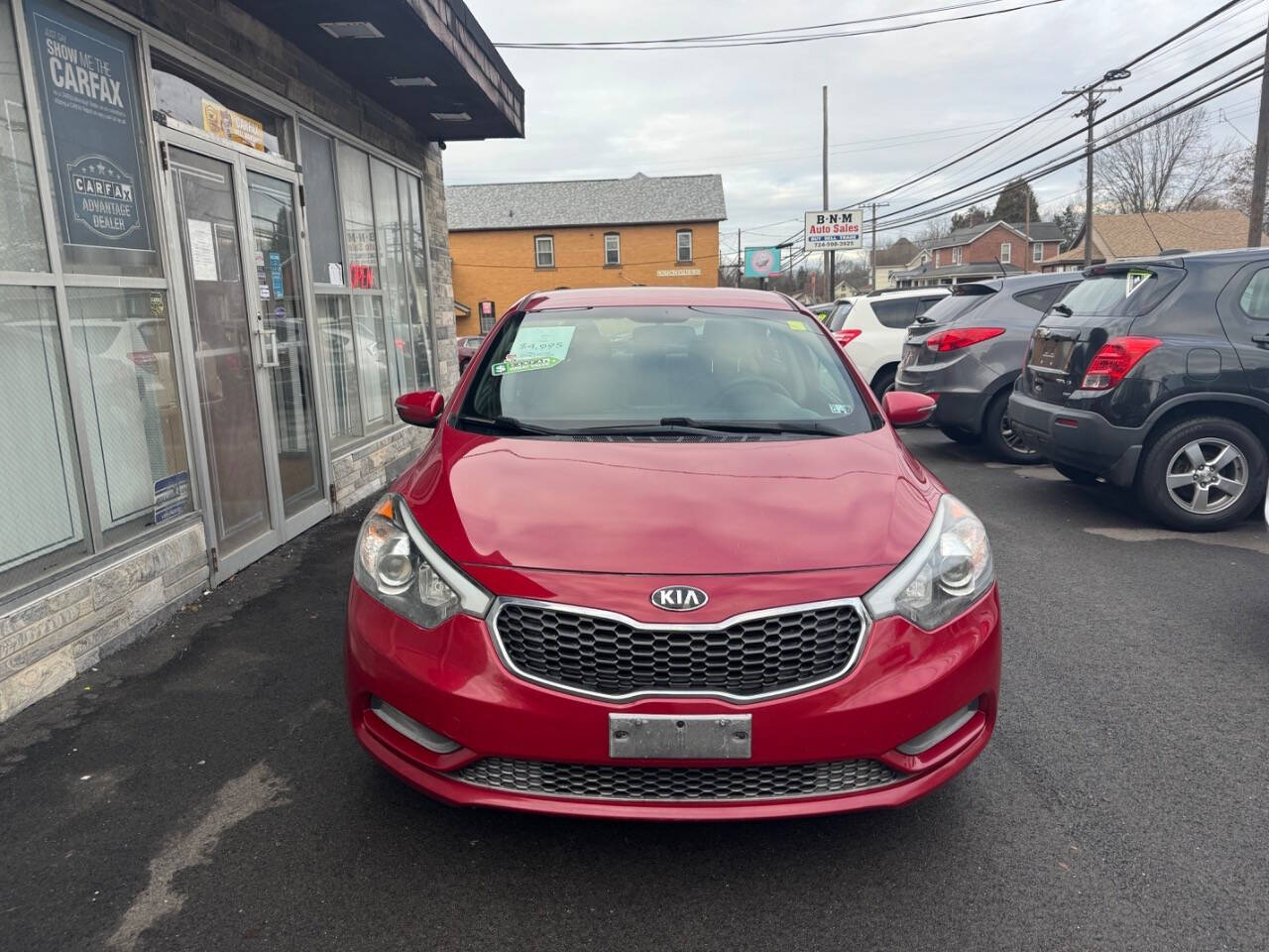 2015 Kia Forte for sale at B N M Auto Sales Inc in New Castle, PA