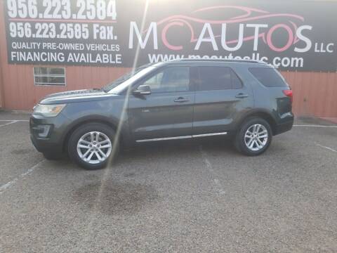 2016 Ford Explorer for sale at MC Autos LLC in Pharr TX