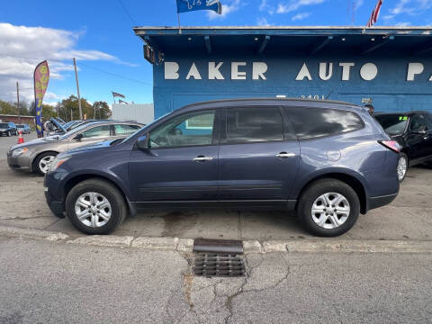 2013 Chevrolet Traverse for sale at BAKER AUTO & PARTS LLC in Saginaw MI