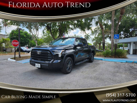 2023 Toyota Tundra for sale at Florida Auto Trend in Plantation FL