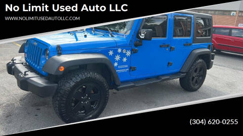 2011 Jeep Wrangler Unlimited for sale at No Limit Used Auto LLC in Martinsburg WV