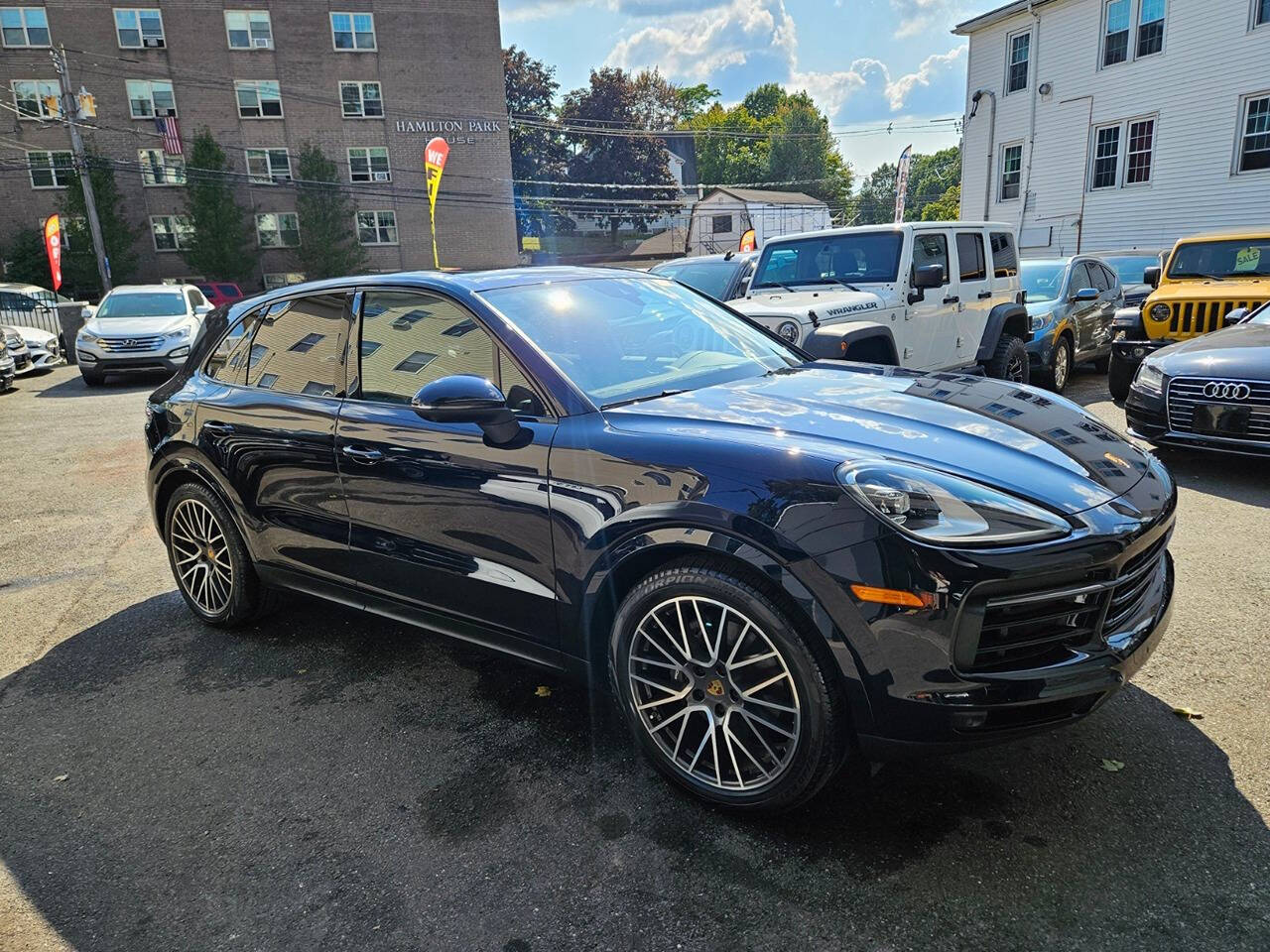 2019 Porsche Cayenne for sale at RENOS AUTO SALES LLC in Waterbury, CT