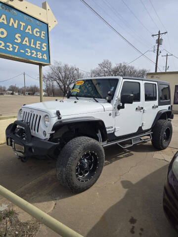2015 Jeep Wrangler Unlimited for sale at ADVANTAGE AUTO SALES in Enid OK