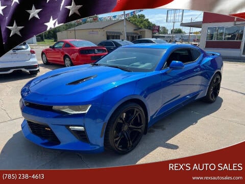 2017 Chevrolet Camaro for sale at Rex's Auto Sales in Junction City KS