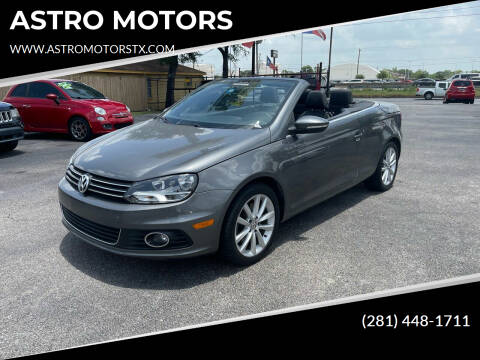 2012 Volkswagen Eos for sale at ASTRO MOTORS in Houston TX