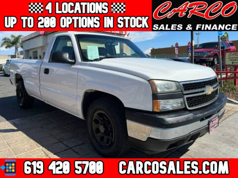 2006 Chevrolet Silverado 1500 for sale at CARCO SALES & FINANCE in Chula Vista CA
