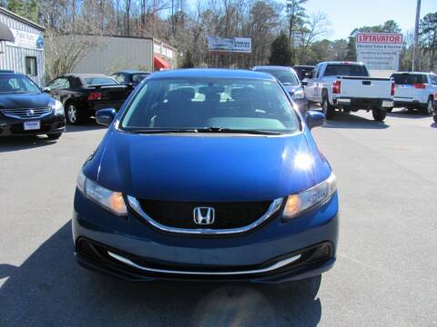 2015 Honda Civic for sale at Pure 1 Auto in New Bern NC