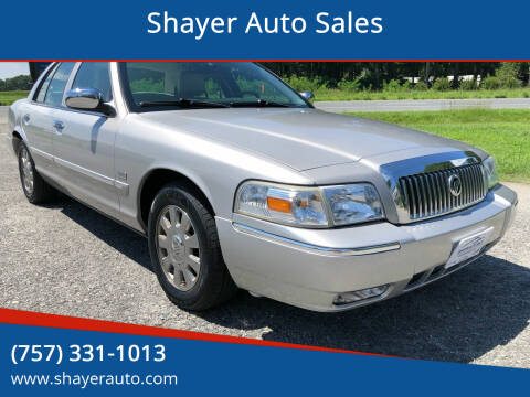 2008 Mercury Grand Marquis for sale at Shayer Auto Sales in Cape Charles VA