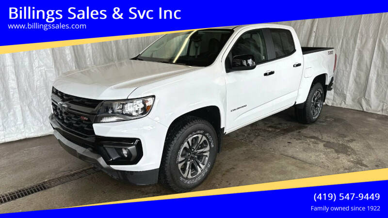 2022 Chevrolet Colorado for sale at Billings Sales & Svc Inc in Clyde OH