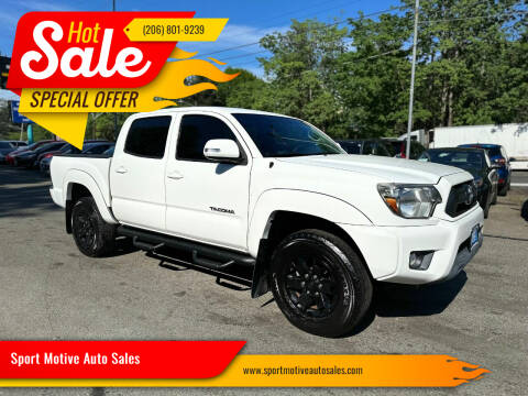2014 Toyota Tacoma for sale at Sport Motive Auto Sales in Seattle WA
