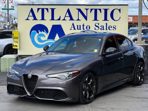 2018 Alfa Romeo Giulia for sale at Atlantic Auto Sale in Sacramento CA