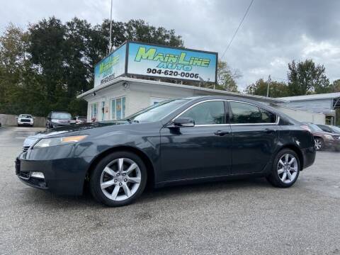 2012 Acura TL for sale at Mainline Auto in Jacksonville FL