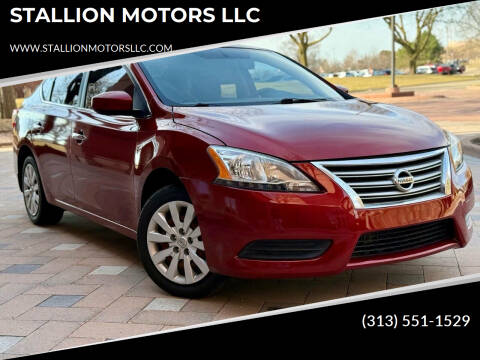 2015 Nissan Sentra for sale at STALLION MOTORS LLC in Wayne MI