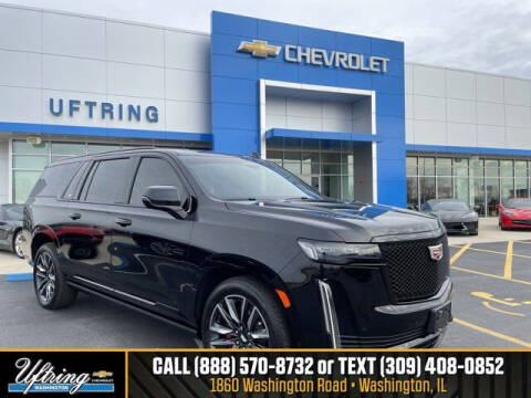 2022 Cadillac Escalade ESV for sale at Gary Uftring's Used Car Outlet in Washington IL