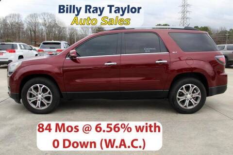 2015 GMC Acadia for sale at Billy Ray Taylor Auto Sales in Cullman AL