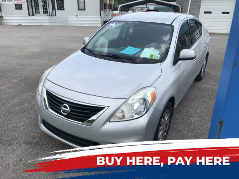 2014 Nissan Versa for sale at RACEN AUTO SALES LLC in Buckhannon WV