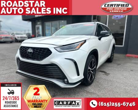 2021 Toyota Highlander for sale at Roadstar Auto Sales Inc in Nashville TN