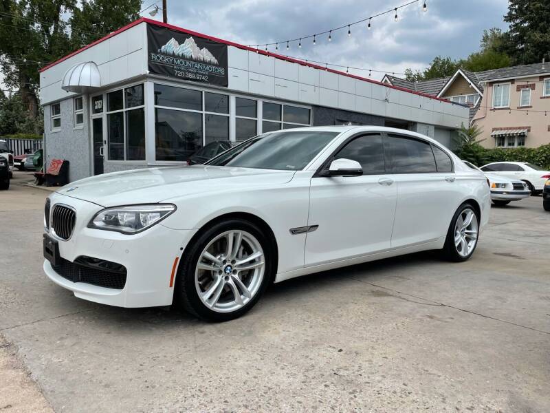 2013 BMW 7 Series for sale at Rocky Mountain Motors LTD in Englewood CO