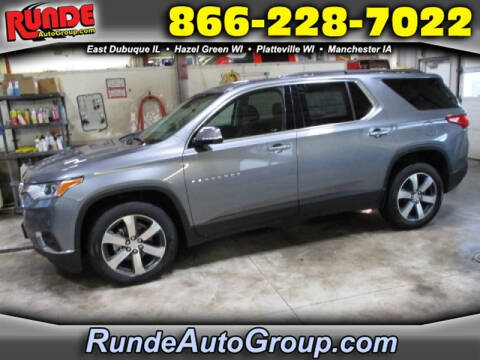 2020 Chevrolet Traverse for sale at Runde PreDriven in Hazel Green WI