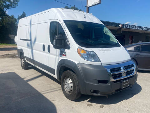 2018 RAM ProMaster Cargo for sale at Texas Luxury Auto in Houston TX