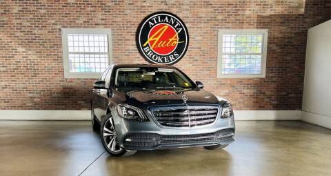 2018 Mercedes-Benz S-Class for sale at Atlanta Auto Brokers in Marietta GA