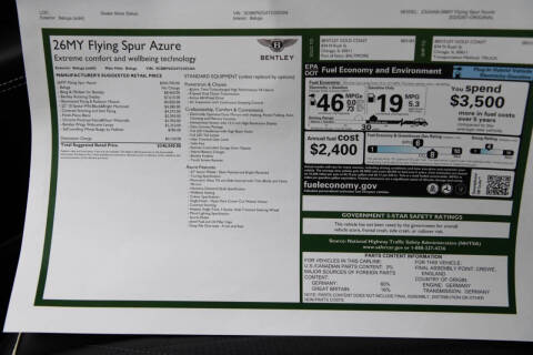 2026 Bentley Flying Spur Azure