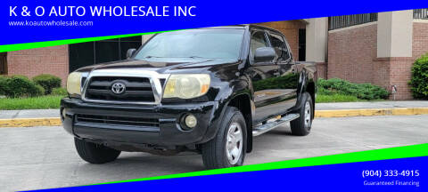 2005 Toyota Tacoma for sale at K & O AUTO WHOLESALE INC in Jacksonville FL