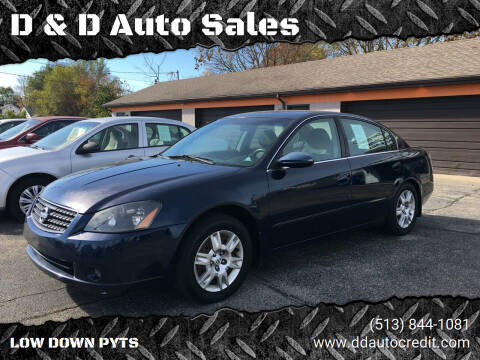 2005 Nissan Altima for sale at D & D Auto Sales in Hamilton OH