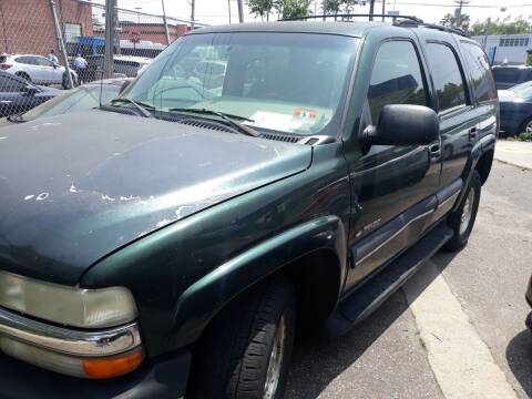 2002 Chevrolet Tahoe for sale at Fillmore Auto Sales inc in Brooklyn NY
