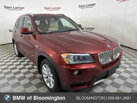 2013 BMW X3 for sale at Sam Leman Mazda in Bloomington IL