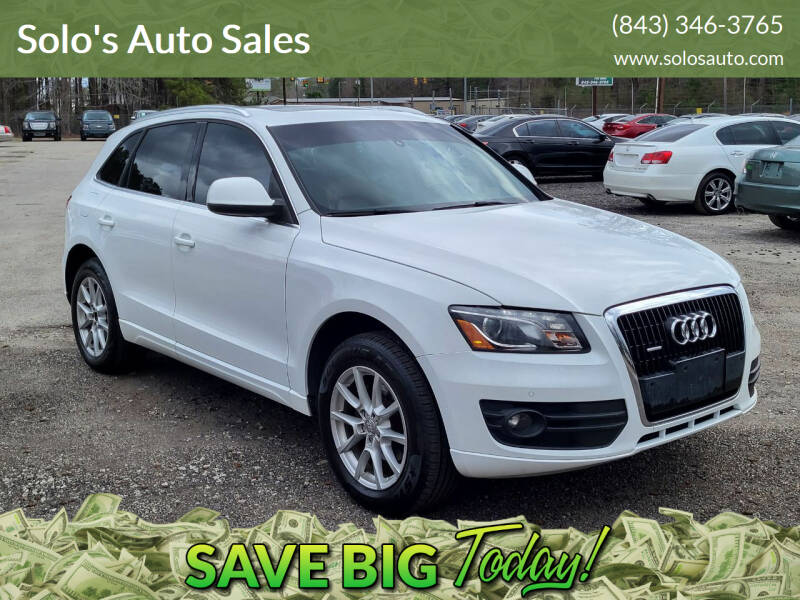 2010 Audi Q5 for sale at Solo's Auto Sales in Timmonsville SC