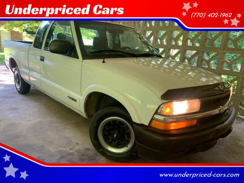 2000 Chevrolet S-10 for sale at Underpriced Cars in Marietta GA
