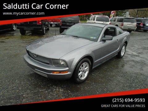 2006 Ford Mustang for sale at Saldutti Car Corner in Gilbertsville PA